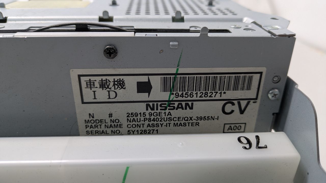 2012 INFINITI EX35 6cyl Gasoline 3.5 Radio Audio - 387582 — photo 3