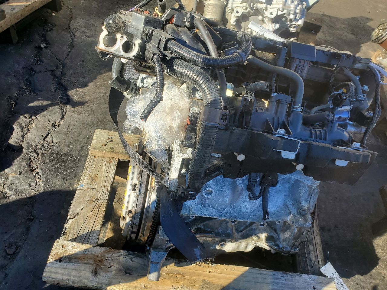 2020 HONDA CIVIC 1.5L 4cyl Turbo Gasoline ENGINE ASSEMBLY - 387776 — photo 2