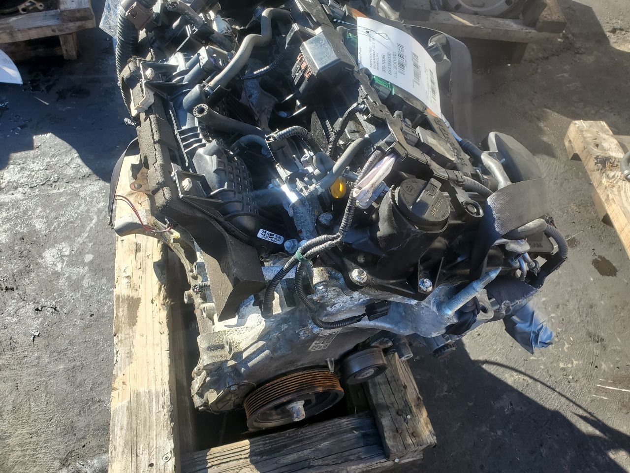 2020 HONDA CIVIC 1.5L 4cyl Turbo Gasoline ENGINE ASSEMBLY - 387776 — photo 3