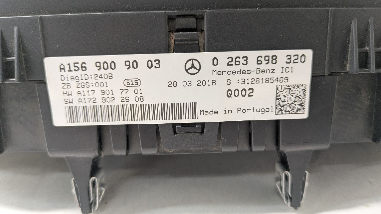 2018 MERCEDES-BENZ GLA-CLASS Speedo Head/Cluster - 388067 — photo 4