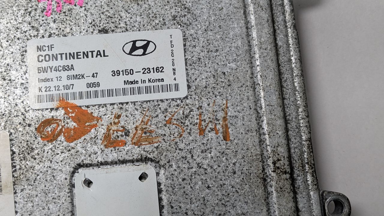2010 HYUNDAI ELANTRA Eng/Motor Cont Mod - 388076 — photo 6
