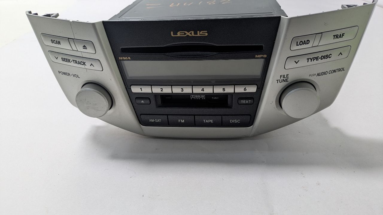 2008 LEXUS RX400H 6cyl electric 3.3 Radio Audio - 388090