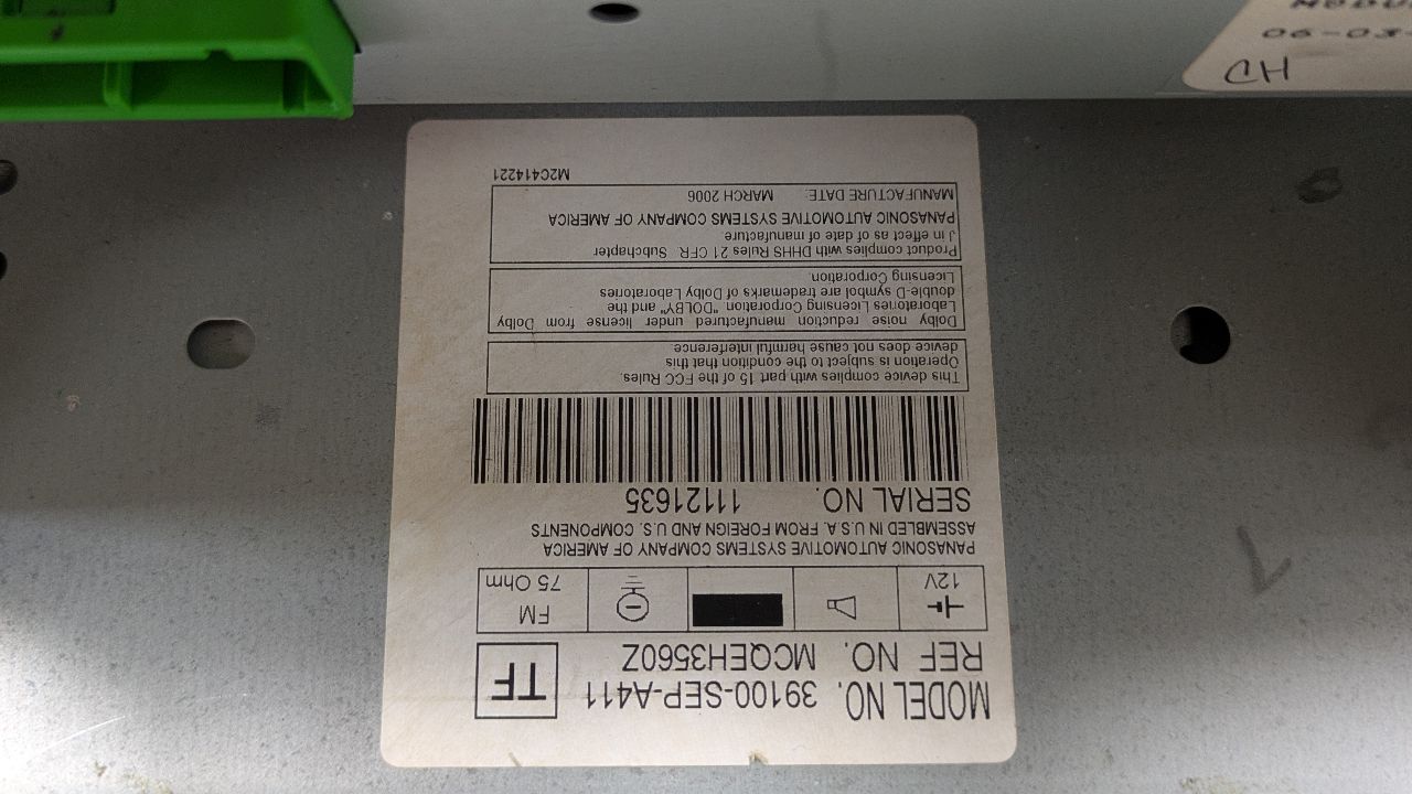 2006 ACURA TL 3.2L 6cyl Gasoline Info-GPS-TV Screen - 388103 — photo 6