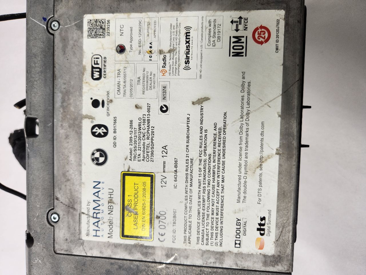 2015 BMW 528i Radio Audio - 388138 — photo 4