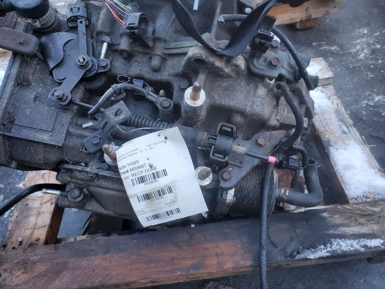 2007 MITSUBISHI OUTLANDER 6cyl Gasoline 3.0 Transmiss,Transaxle - 388232 — photo 5