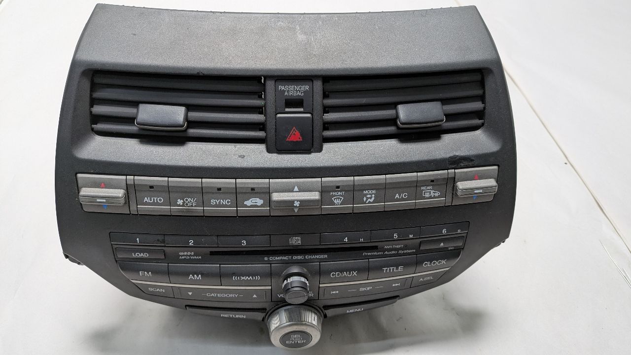 2011 HONDA CROSSTOUR 6cyl Gasoline 3.5 Radio Audio - 388256