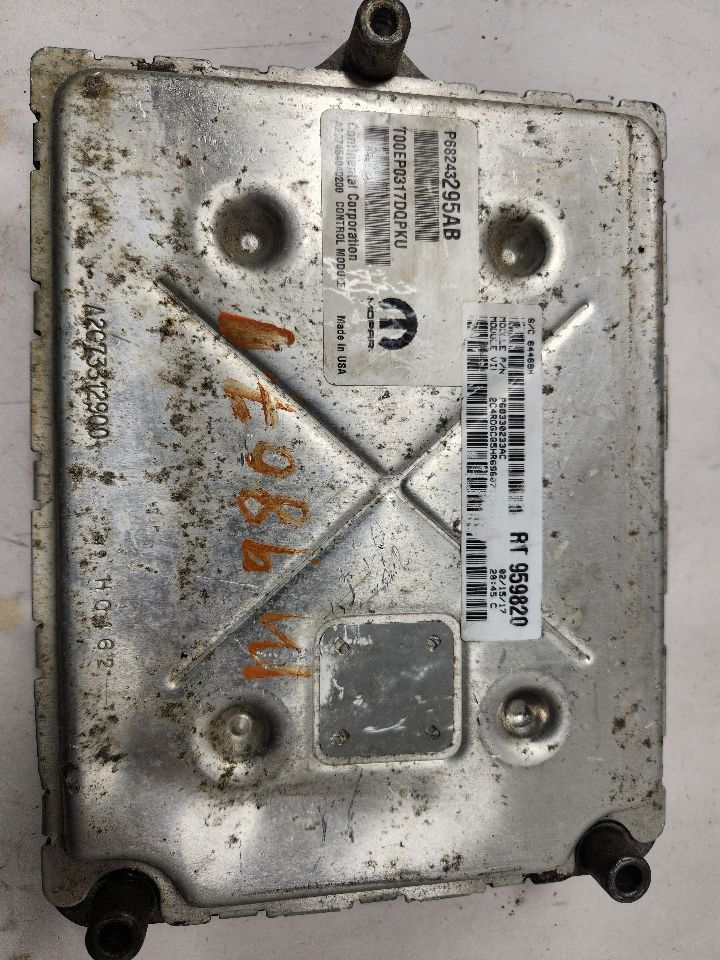 2017 DODGE CARAVAN 6 cyl Gas Flex Fuel 3.6 Eng/Motor Cont Mod - 388433