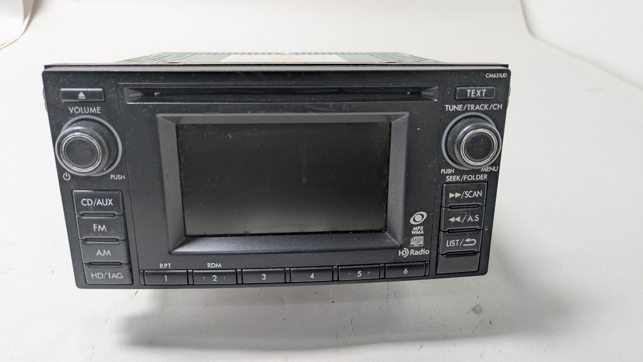 2013 SUBARU XV CROSSTREK 4cyl Gasoline 2.0 Dohc Radio Audio - 388513