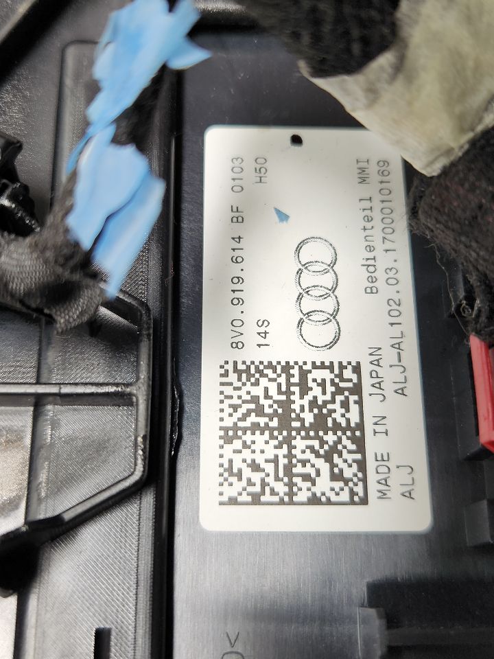 2017 AUDI A3 2.0L 4cyl Turbo Gasoline Console, Front - 388625 — photo 2