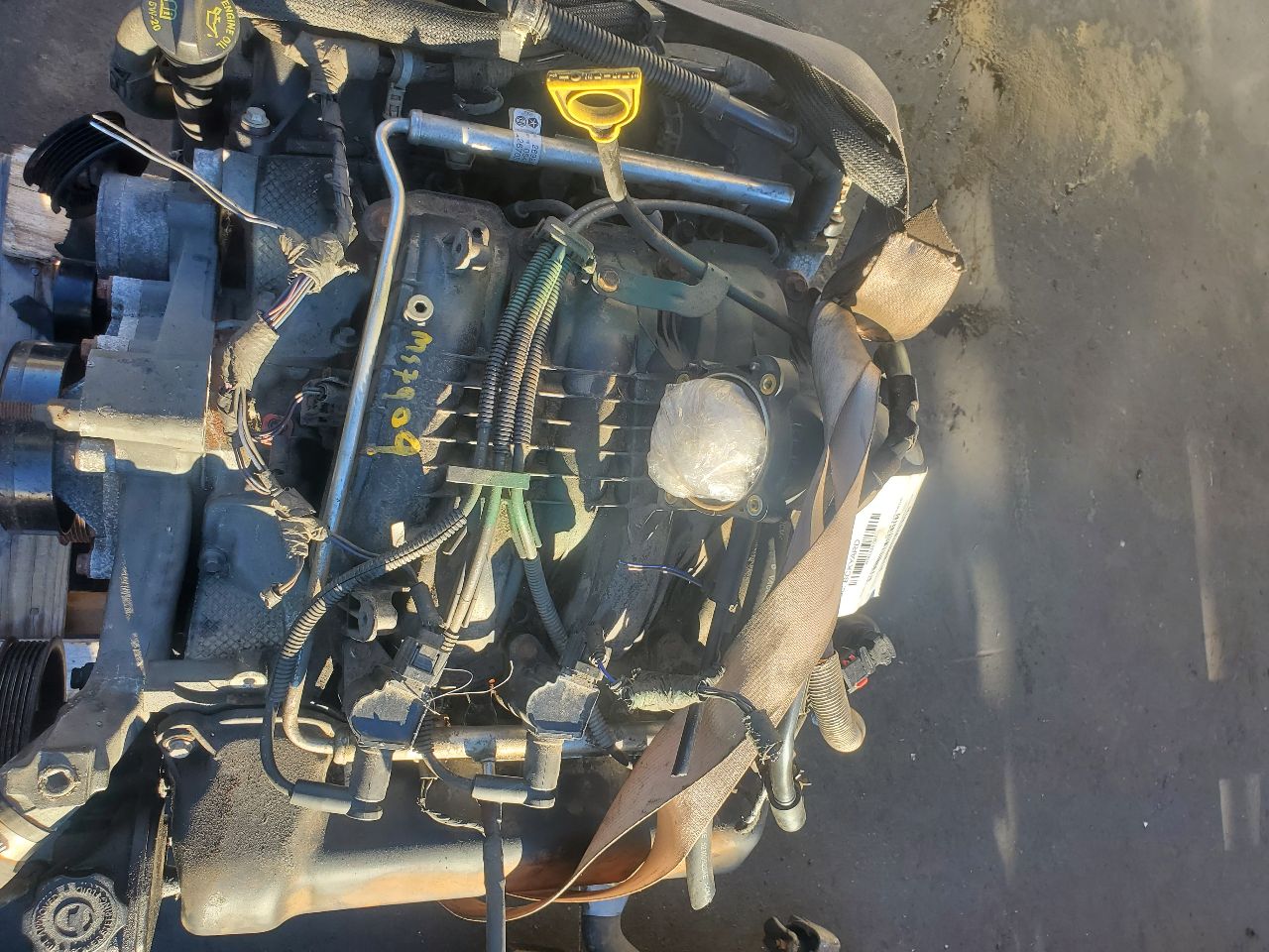 2012 JEEP LIBERTY 6cyl Gasoline 3.7 ENGINE ASSEMBLY - 388707 — photo 5