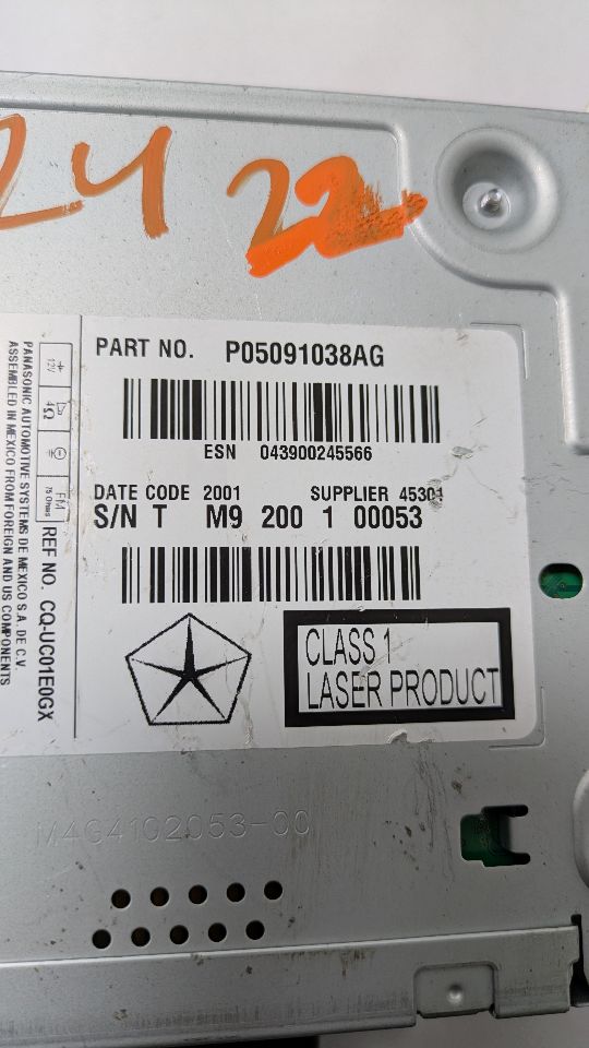 2012 DODGE CHARGER 8cyl Gasoline 5.7 HEMI Radio Audio - 389139 — photo 7