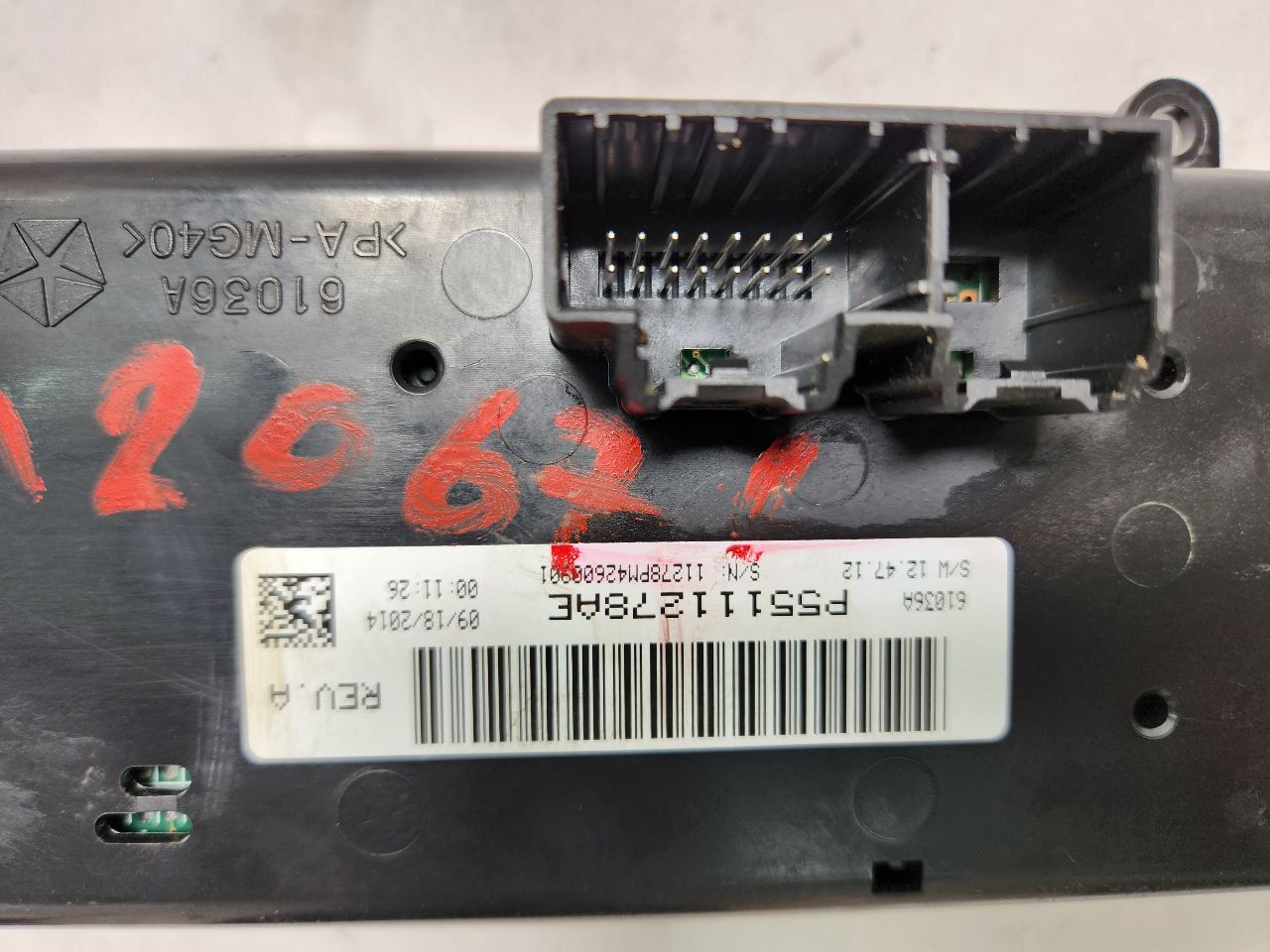 2015 JEEP COMPASS 4cyl Gasoline 2.0 Dohc TEMP CONTROL - 389301 — photo 5