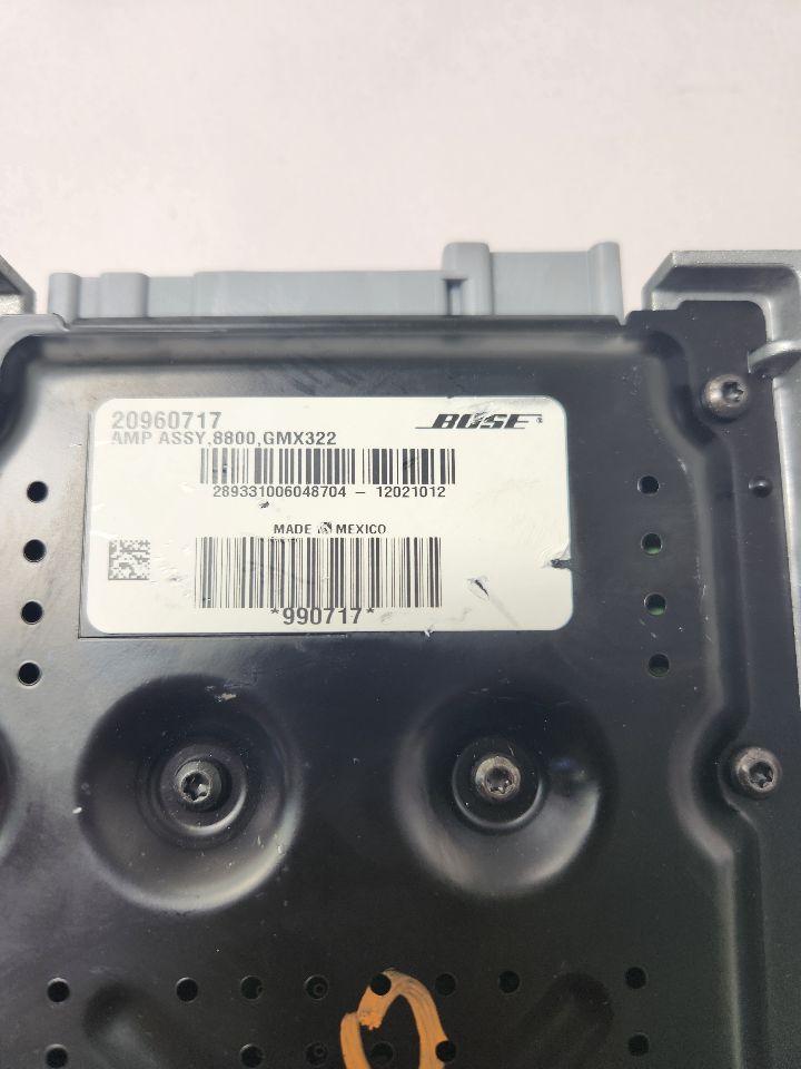 2012 CADILLAC CTS 6cyl Gasoline 3.0 Dohc Radio Audio - 389516 — photo 2