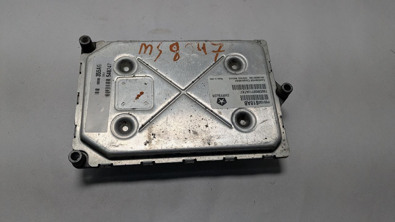 2011 DODGE JOURNEY 6 cyl Gas Flex Fuel 3.6 Eng/Motor Cont Mod - 389704