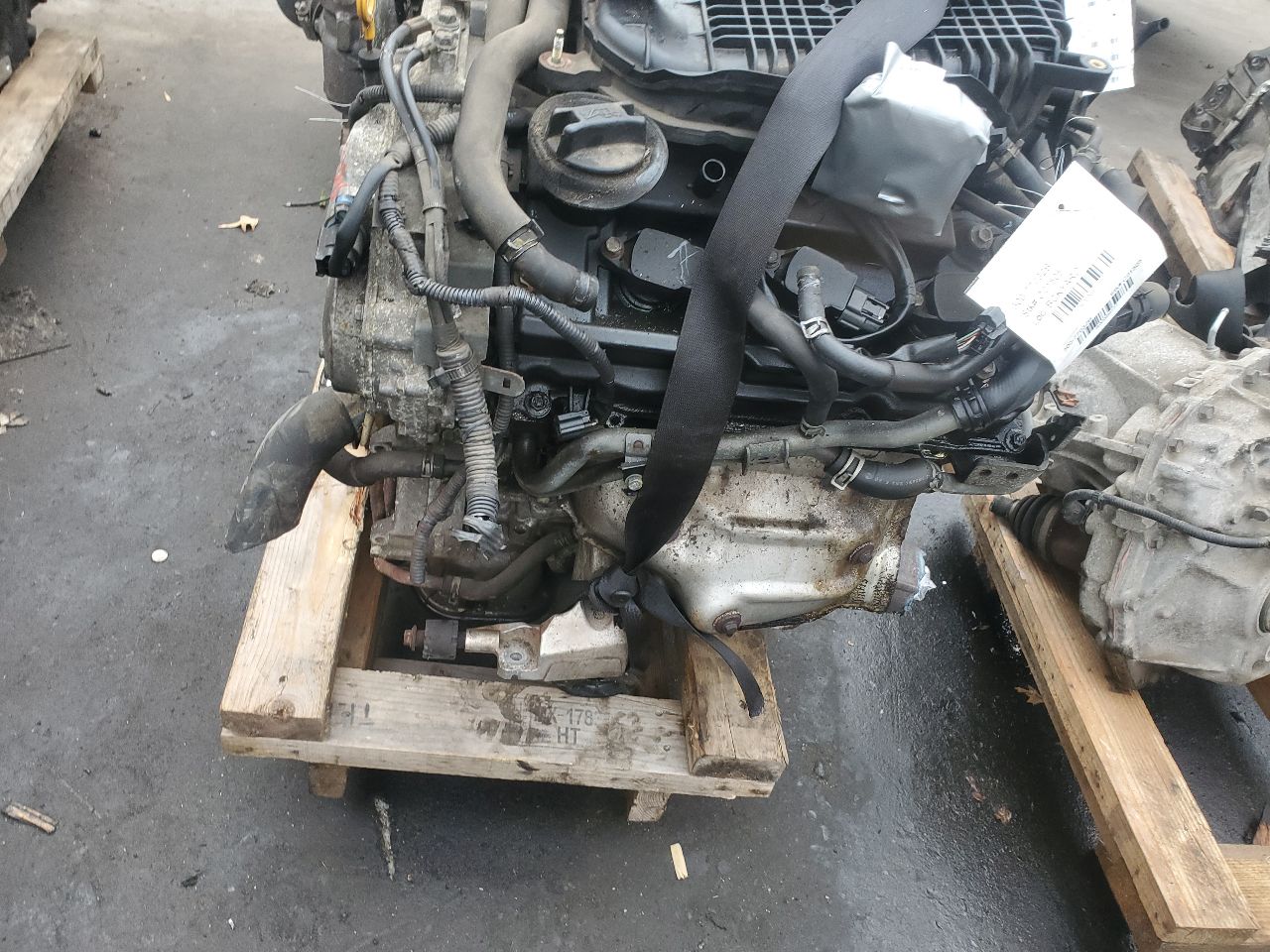 2007 INFINITI G35 6cyl Gasoline 3.5 ENGINE ASSEMBLY - 389777