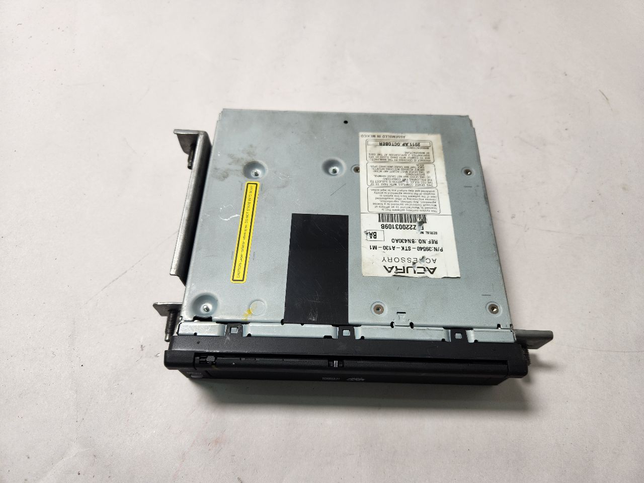 2012 ACURA RDX 2.3L 4cyl Gasoline VVT Radio Audio - 390353 — photo 3