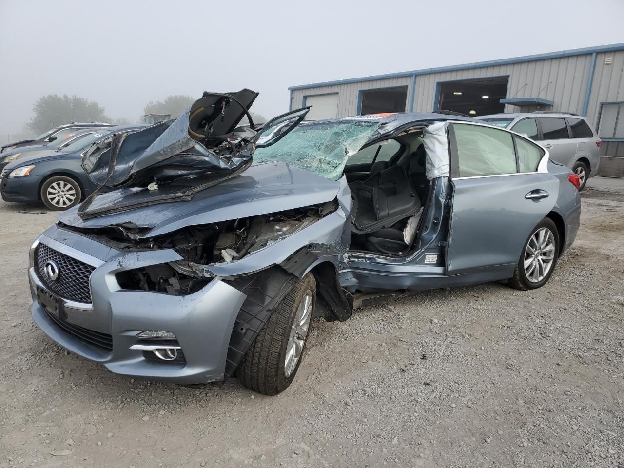 2014 INFINITI Q50 6cyl Gasoline 3.7 FRAME - 390387 — photo 1