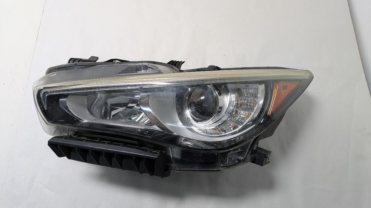 2014 INFINITI Q50 6cyl Gasoline 3.7 Left HEADLAMP ASSEMBLY - 390651