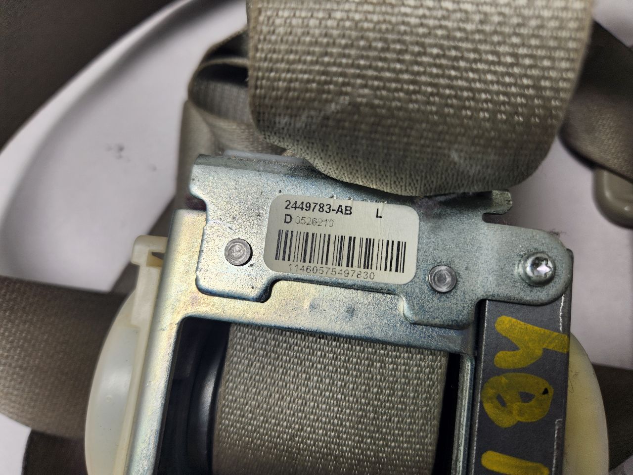 2011 FORD FUSION 4cyl Electric 2.5 Seat Belt, Front - 390740 — photo 7
