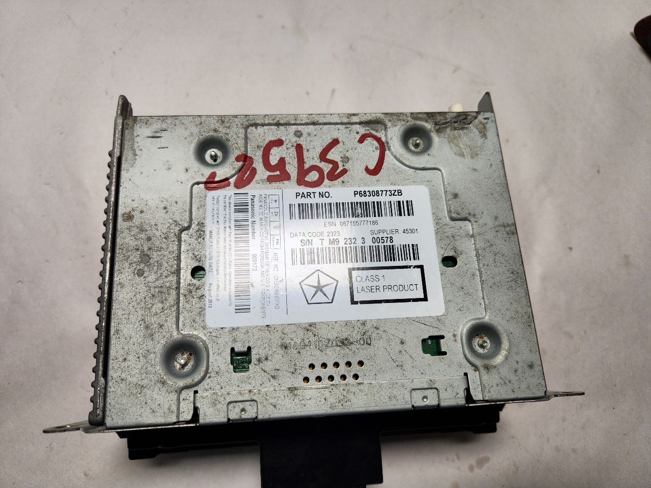 2014 DODGE CHARGER 6cyl Gasoline 3.6 Radio Audio - 390850
