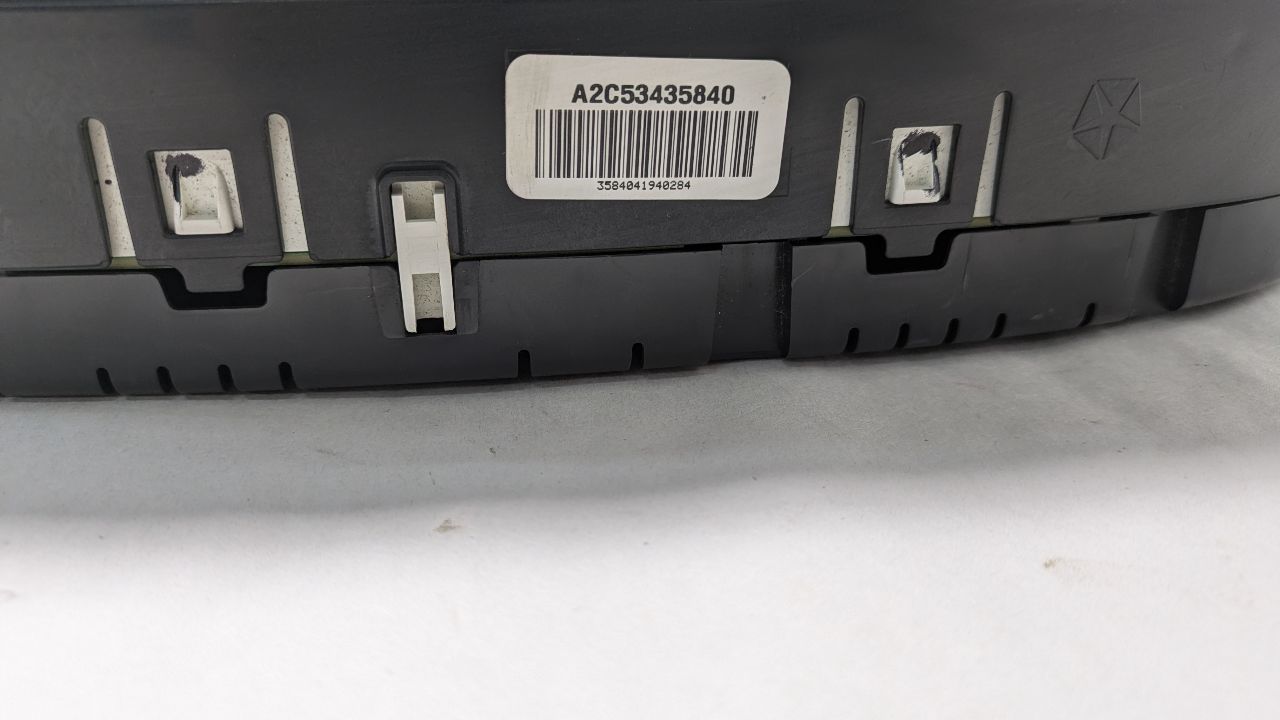 2014 DODGE CHARGER 6cyl Gasoline 3.6 Speedo Head/Cluster - 390852 — photo 4