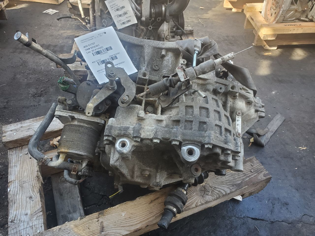 2012 NISSAN JUKE 4cyl Gasoline Turbo 1.6 Transmiss,Transaxle - 390950