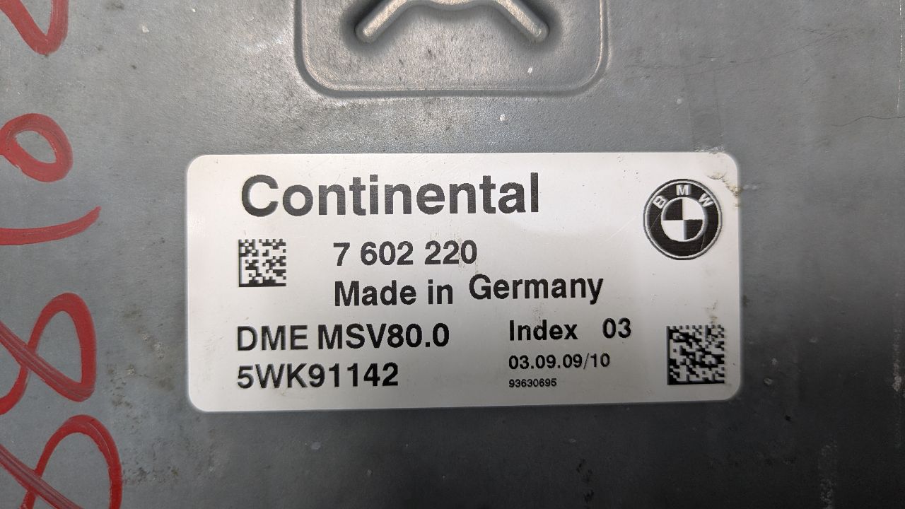 2010 BMW 528i 6cyl Gasoline 3.0 Eng/Motor Cont Mod - 391116 — photo 4
