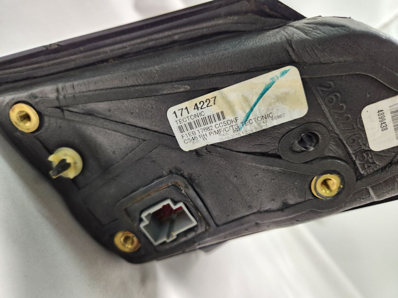 2015 FORD FOCUS 4cyl Gasoline 2.0 Flex Right SIDE VIEW MIRROR - 391139 — photo 3