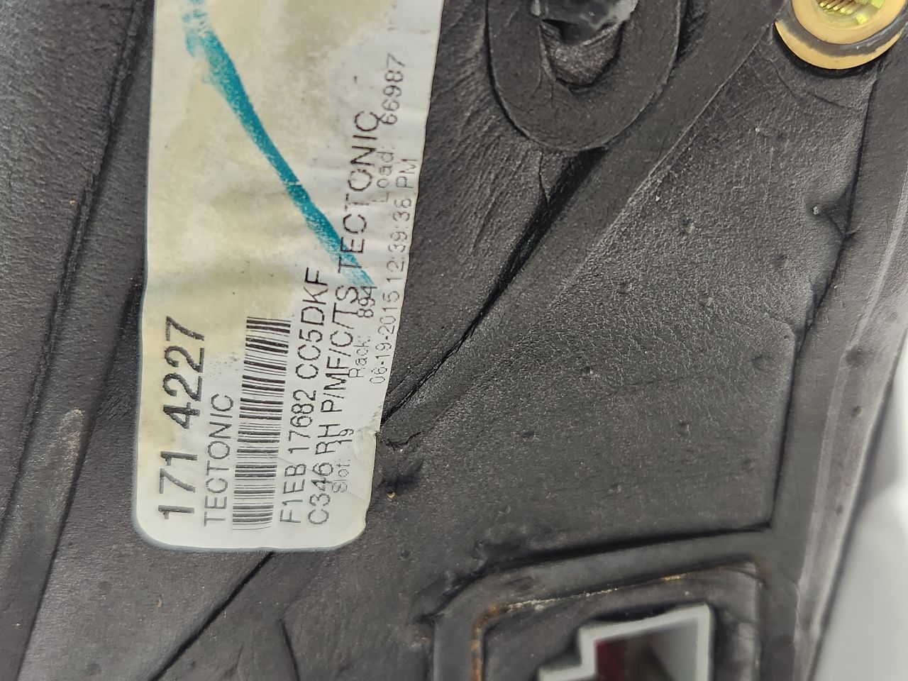 2015 FORD FOCUS 4cyl Gasoline 2.0 Flex Right SIDE VIEW MIRROR - 391139 — photo 4