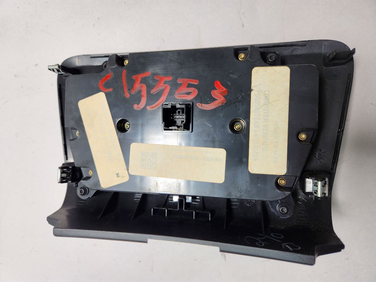 2016 DODGE CHARGER 6cyl Gasoline 3.6 TEMP CONTROL - 391201 — photo 3