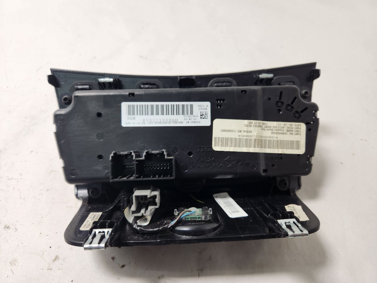 2012 CHRYSLER 200 4cyl Gasoline 2.4 TEMP CONTROL - 391300 — photo 5