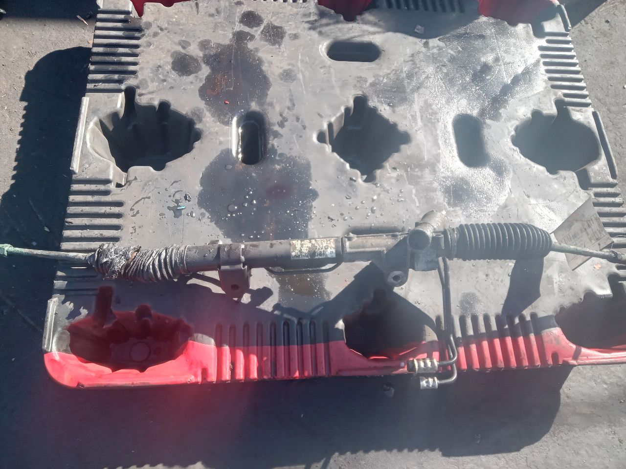 2019 DODGE JOURNEY 2.4L 4cyl Gasoline VVT STEERING GEAR RACK - 391309 — photo 4