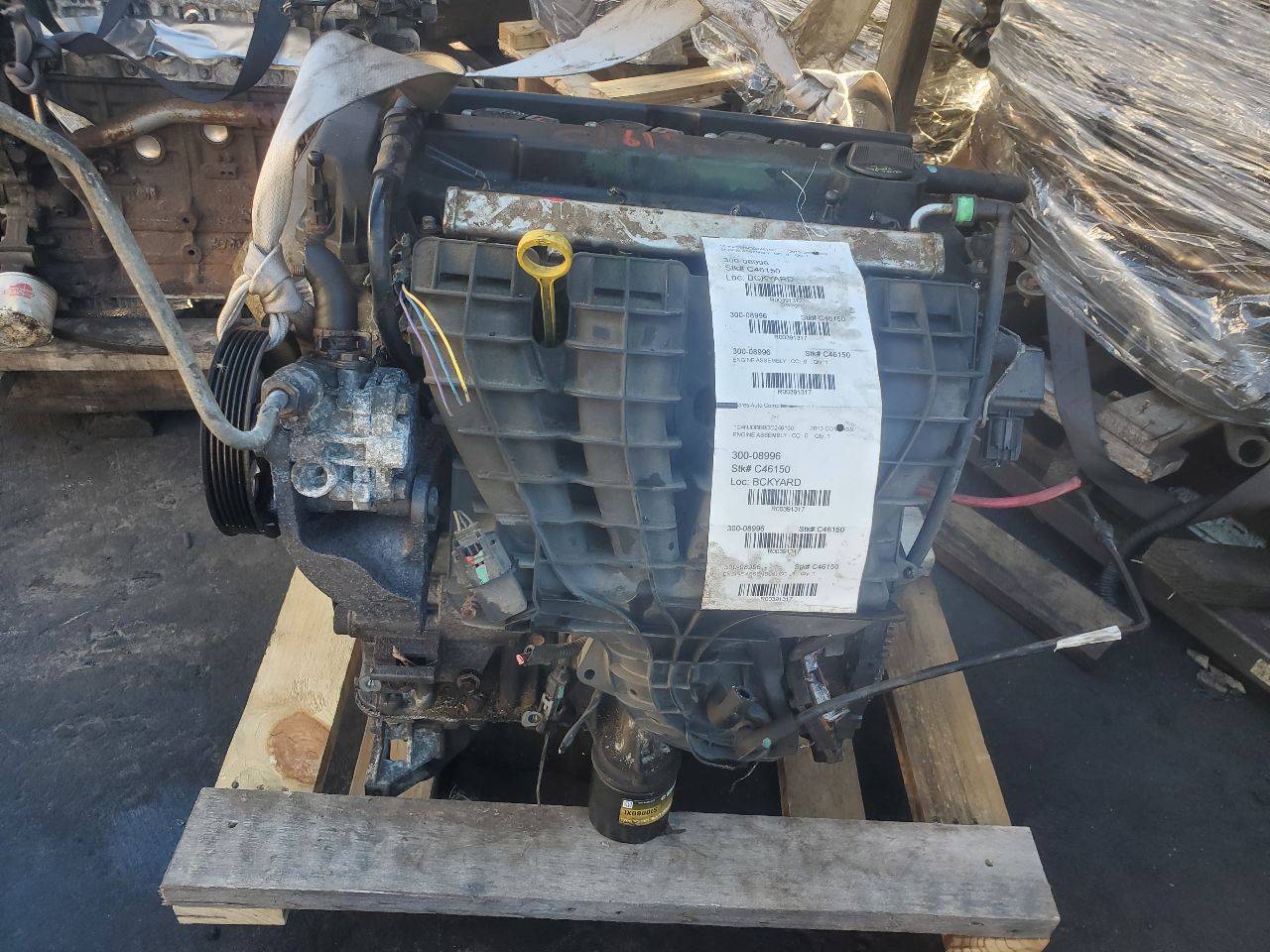 2013 JEEP COMPASS 4cyl Gasoline 2.4 ENGINE ASSEMBLY - 391317