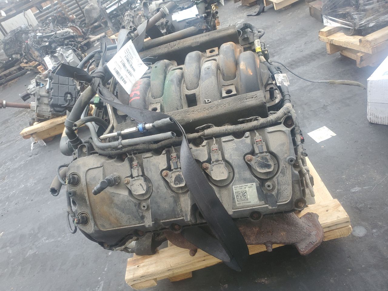 2013 FORD F150 PICKUP 8cyl Gasoline 5.0 Flex ENGINE ASSEMBLY - 391350 — photo 2