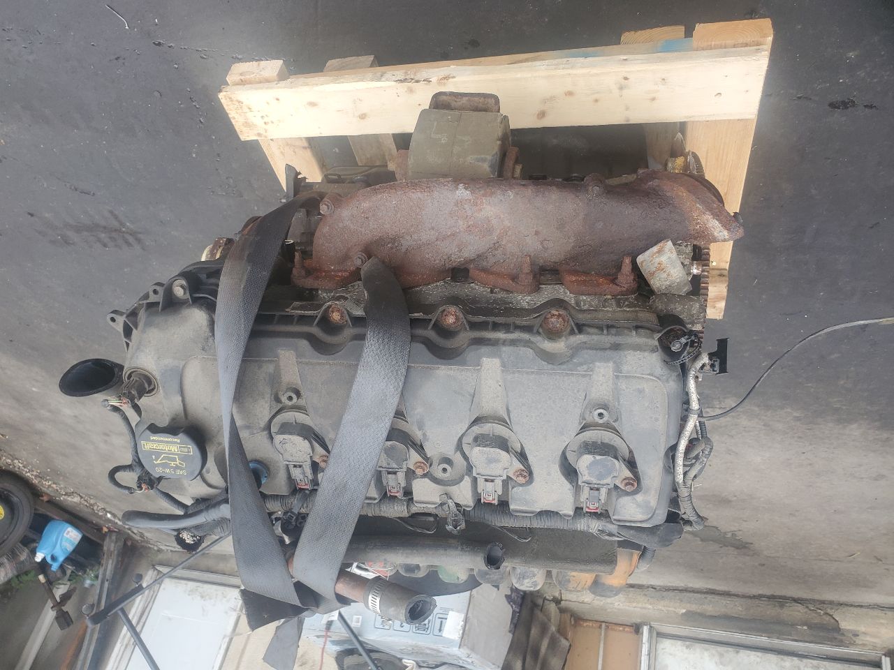 2013 FORD F150 PICKUP 8cyl Gasoline 5.0 Flex ENGINE ASSEMBLY - 391350 — photo 3
