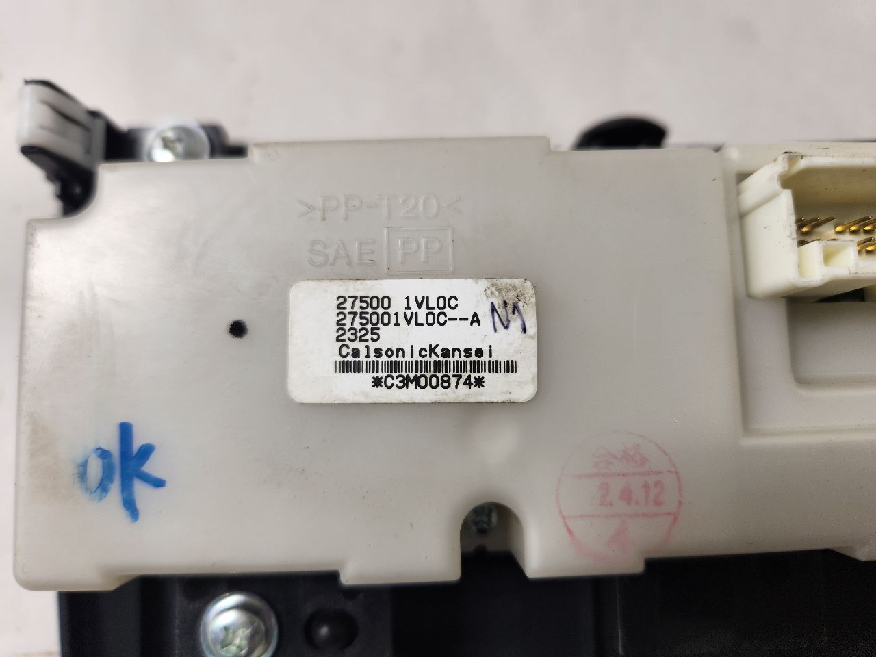 2012 NISSAN ROGUE 4cyl Gasoline 2.5 DOHC TEMP CONTROL - 391439 — photo 4