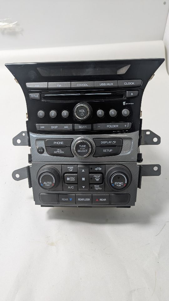 2013 HONDA PILOT 6cyl Gasoline 3.5 Radio Audio - 391562 — photo 1