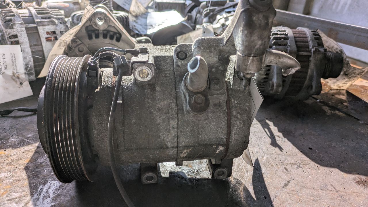 2008 HONDA PILOT 6cyl Gasoline 3.5 AC COMPRESSOR - 391627 — photo 4