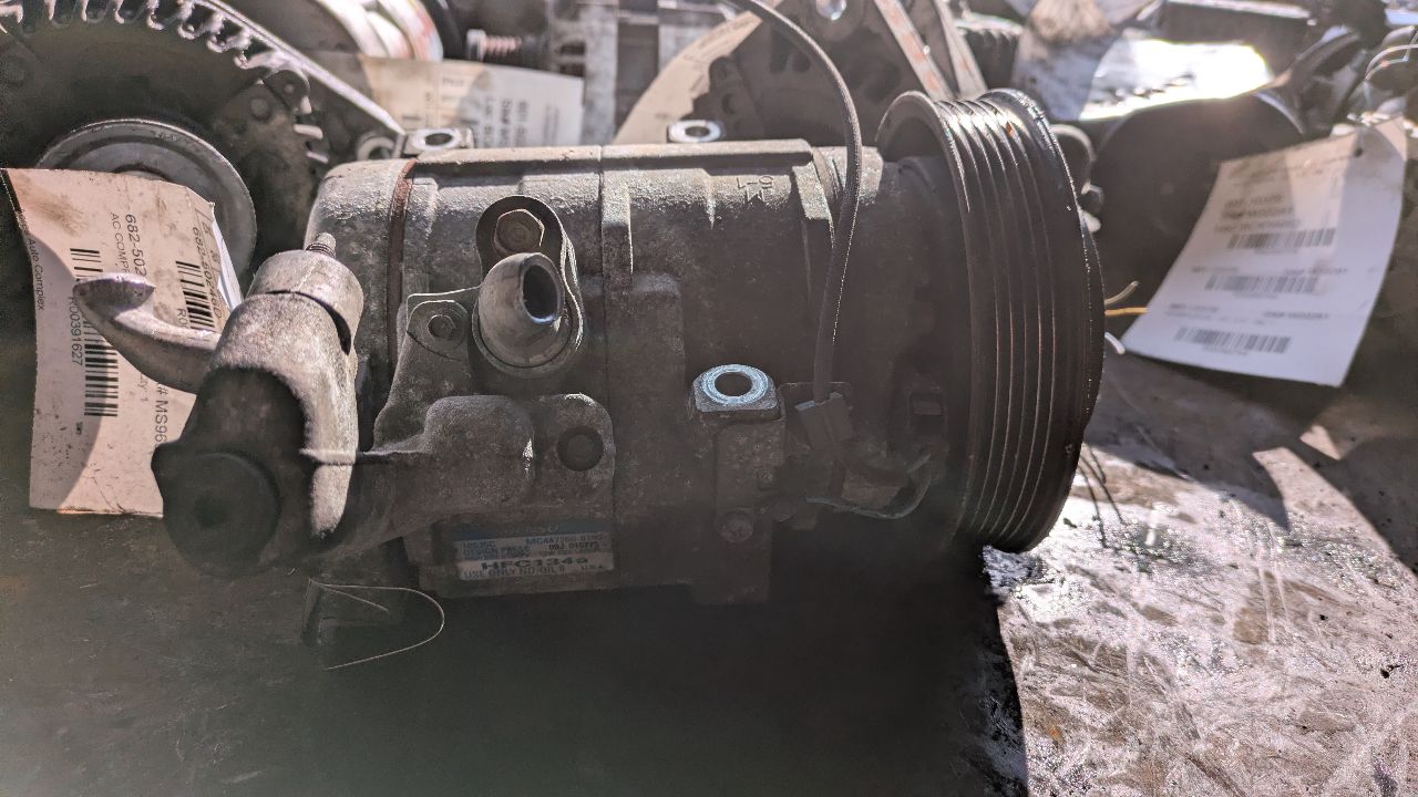 2008 HONDA PILOT 6cyl Gasoline 3.5 AC COMPRESSOR - 391627 — photo 8
