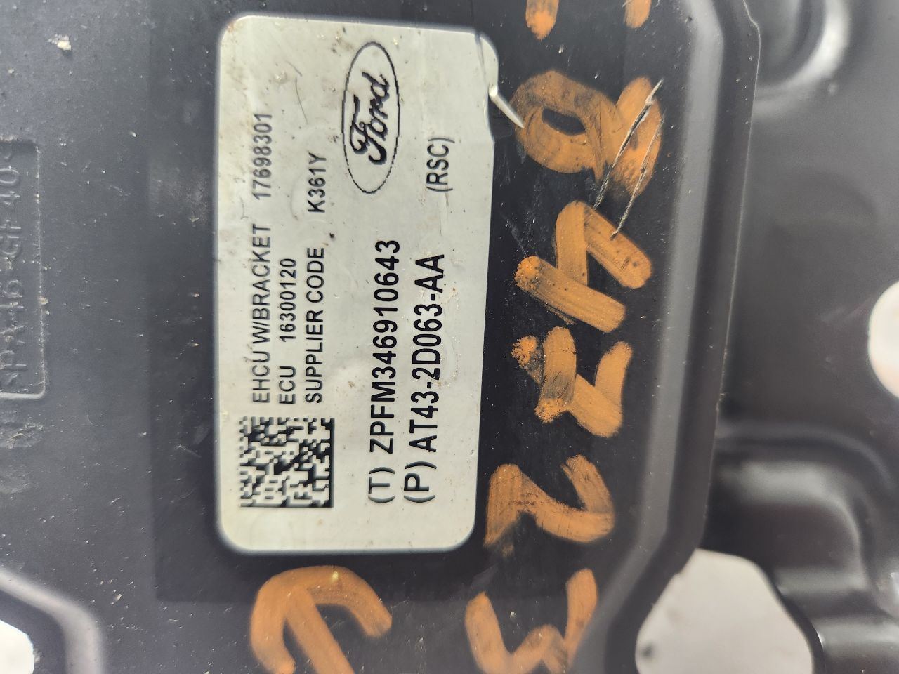 2010 FORD EDGE 6cyl Gasoline 3.5 Anti-lock Brake Pts - 391709 — photo 2