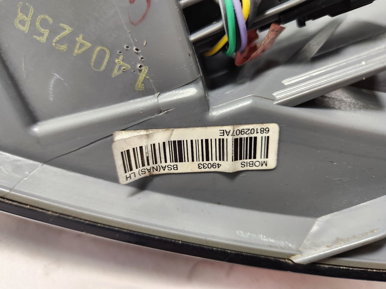 2014 JEEP CHEROKEE 6cyl Gasoline 3.2 Left TAIL LAMP - 391919 — photo 7
