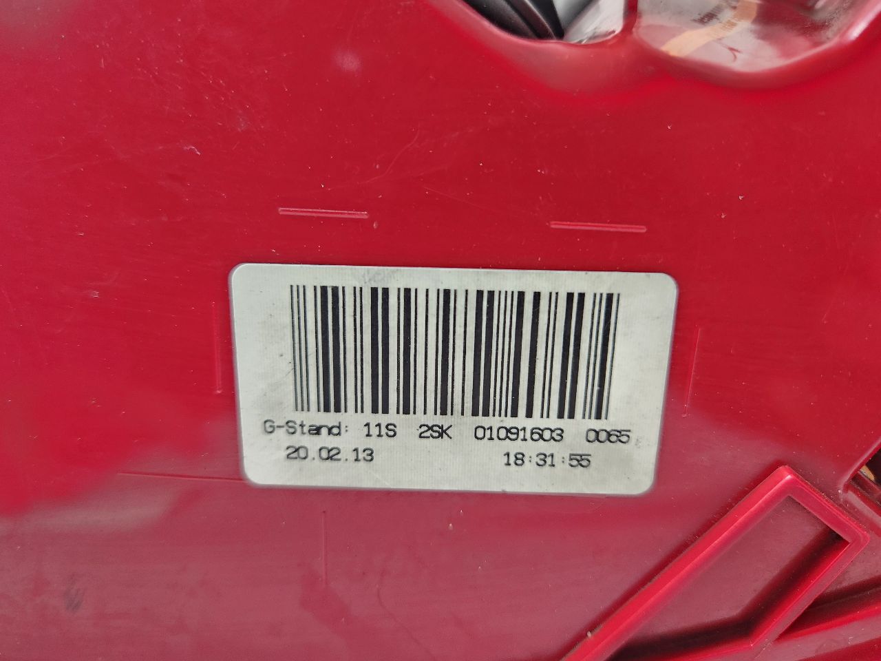 2014 AUDI A4 4cyl Gasoline Turbo 2.0 Left TAIL LAMP - 392645 — photo 6