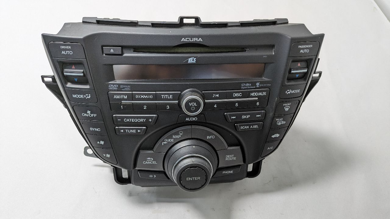 2012 ACURA TL 3.5L 6cyl Gasoline VVT Radio Audio - 392699 — photo 1