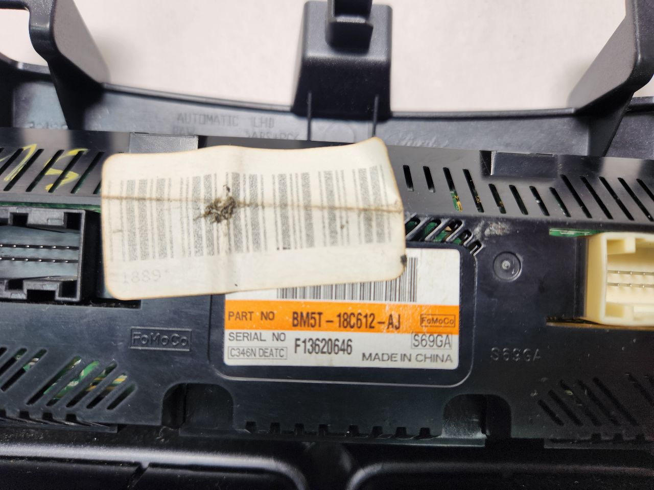 2012 FORD FOCUS 4cyl Gasoline 2.0 PZEV TEMP CONTROL - 392976 — photo 4