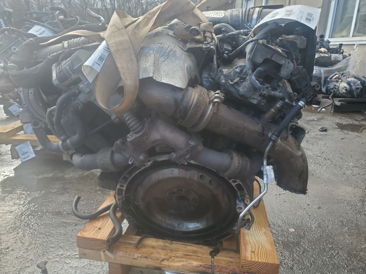 2009 MERCEDES-BENZ R-CLASS 6cyl Diesel Turbo 3.0 ENGINE ASSEMBLY - 393351