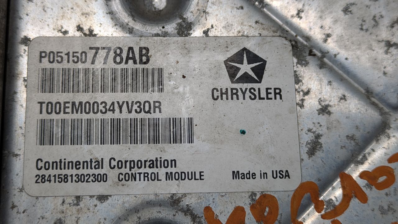2014 DODGE CARAVAN Eng/Motor Cont Mod - 393466 — photo 4