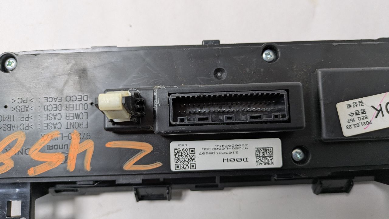 2020 HYUNDAI SONATA TEMP CONTROL - 393486 — photo 7