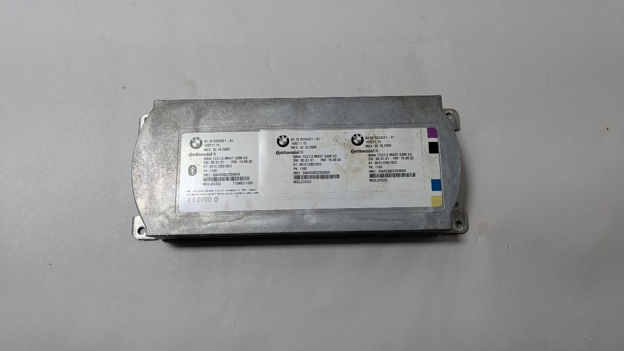 2010 BMW X6 3.0L 6cyl Turbo Gasoline Chassis Cont Mod - 393488