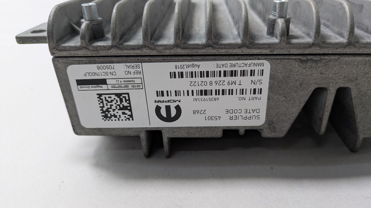 2019 CHRYSLER PACIFICA Radio Audio - 393505 — photo 3