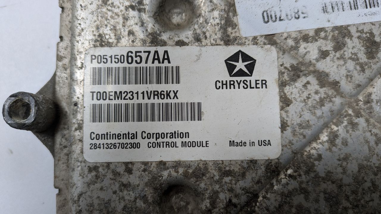 2012 DODGE CARAVAN Eng/Motor Cont Mod - 393509 — photo 2